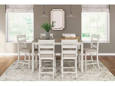 Skempton Counter Height Dining Table and Bar Stools (Set of 7) - Alternative View