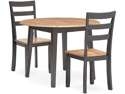 Gesthaven Dining Table and 2 Chairs