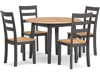 Gesthaven Dining Table and 4 Chairs