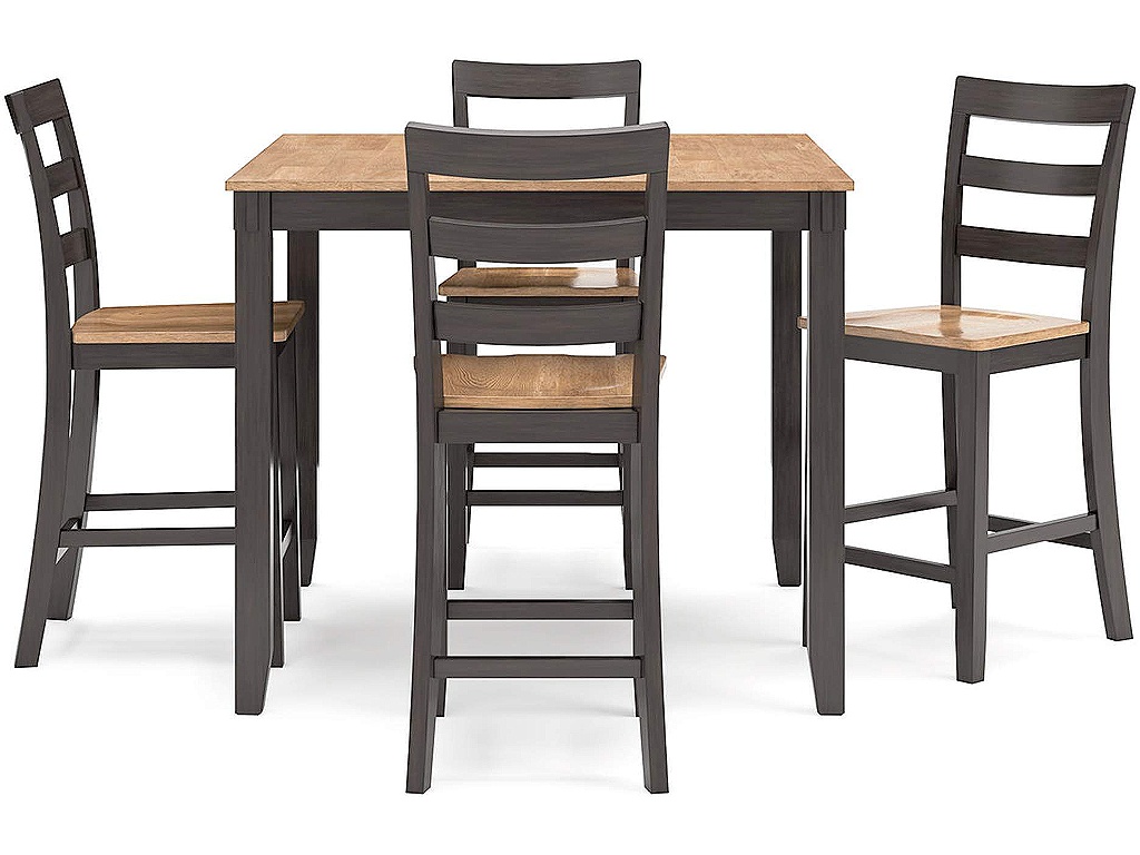 Gesthaven Counter Height Dining Table and 4 Barstools (Set of 5) - image 2