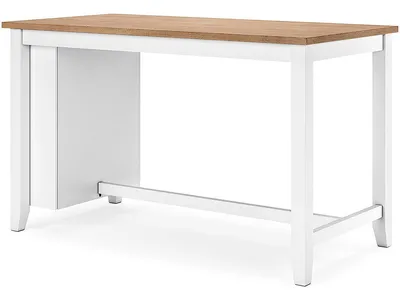 Gesthaven Counter Height Dining Table and 2 Barstools