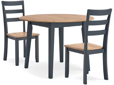 Gesthaven Dining Table and 2 Chairs