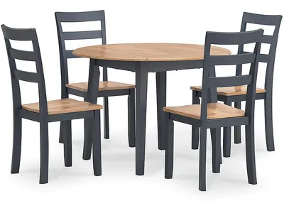 Gesthaven Dining Table and 4 Chairs
