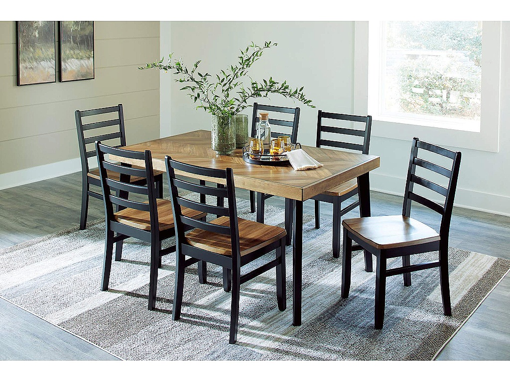 Blondon Dining Table and 6 Chairs (Set of 7) - image 8
