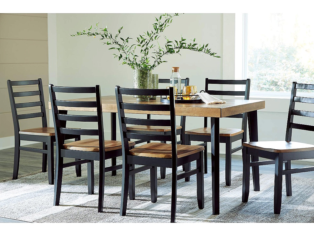 Blondon Dining Table and 6 Chairs (Set of 7) - image 9