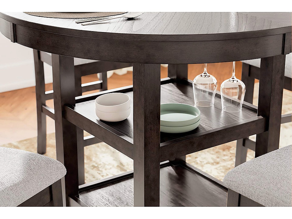 Langwest Counter Height Dining Table and 4 Barstools (Set of 5) - image 3