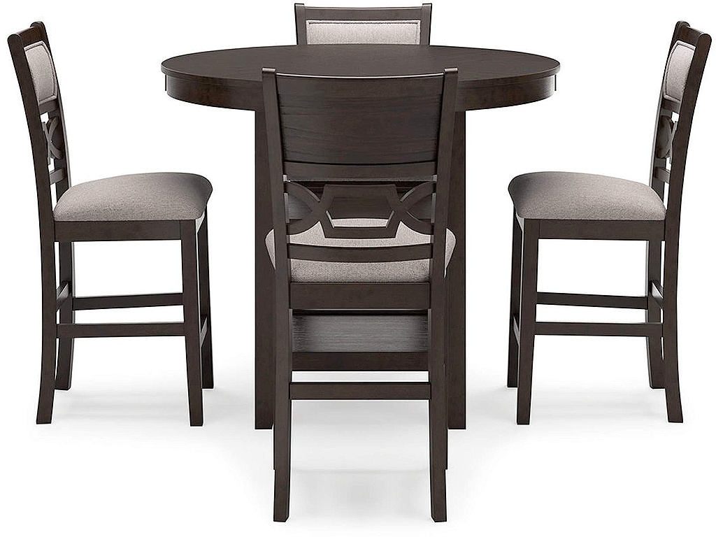 Langwest Counter Height Dining Table and 4 Barstools (Set of 5) - image 2