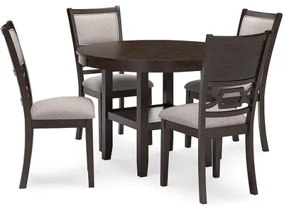 Langwest Dining Table and 4 Chairs (Set of 5)