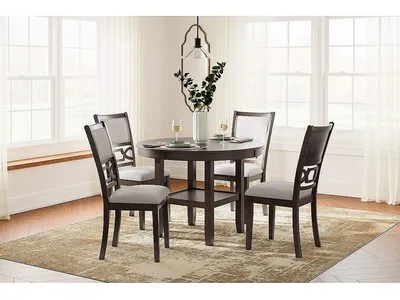 Langwest Dining Table and 4 Chairs (Set of 5)