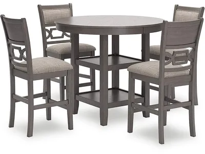 Wrenning Counter Height Dining Table and 4 Barstools (Set of 5)