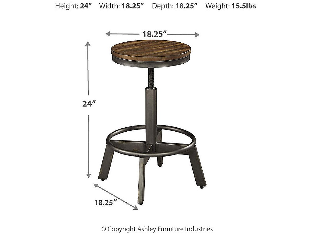 Torjin Counter Height Dining Table and 2 Barstools - image 7