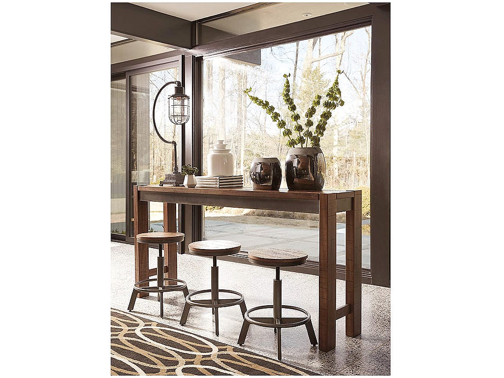Torjin Counter Height Dining Table with 4 Barstools - main image