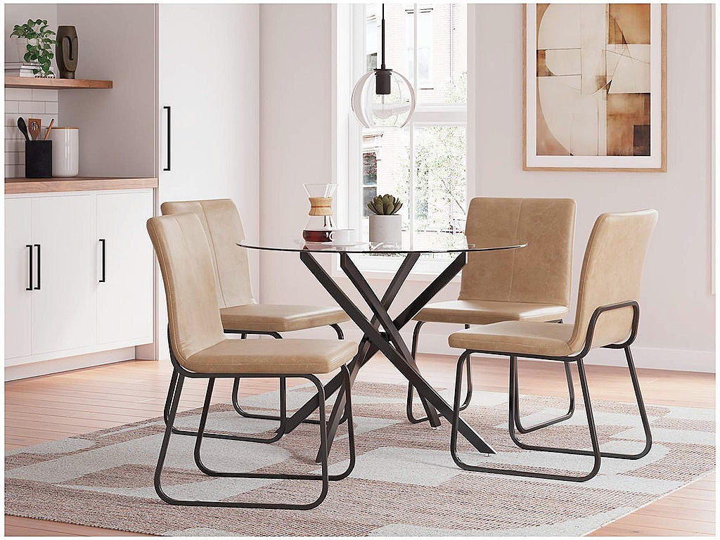 Pharwynn Dining Table and 4 Chairs - main image