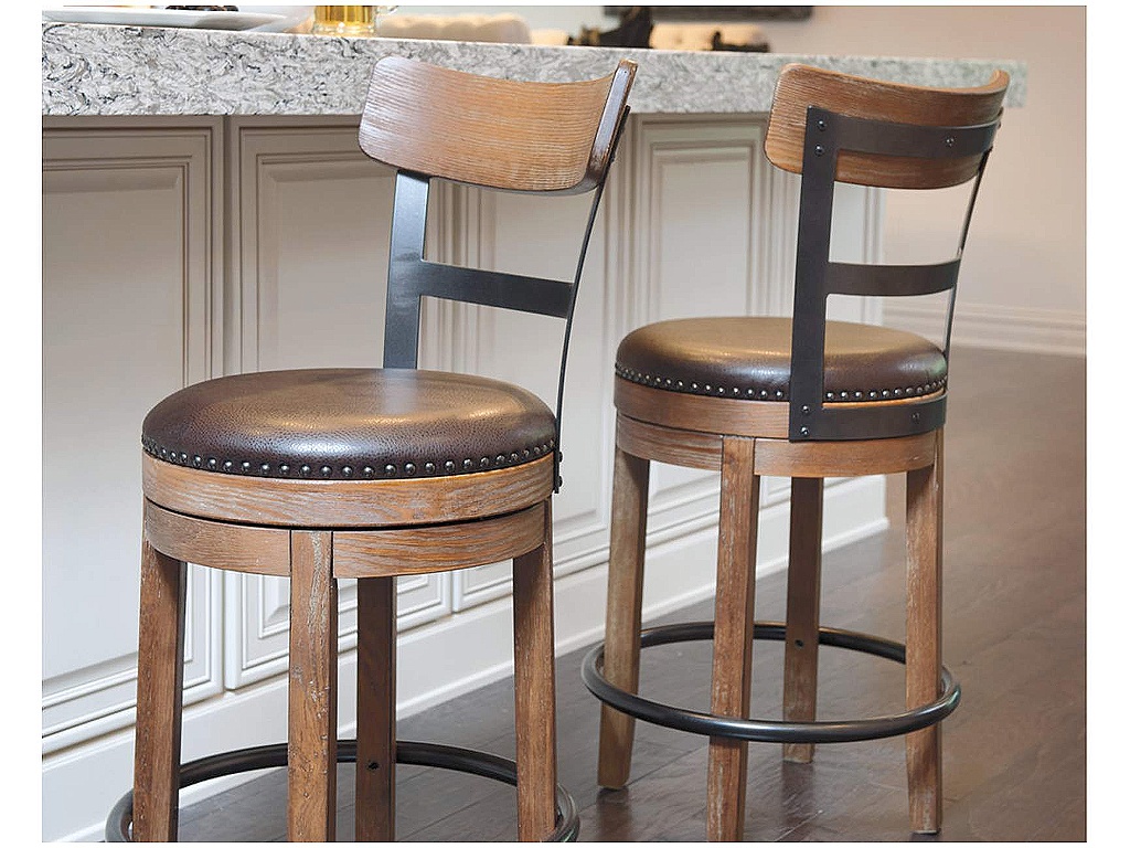 Pinnadel Counter Height Bar Stool (Set of 2) - main image