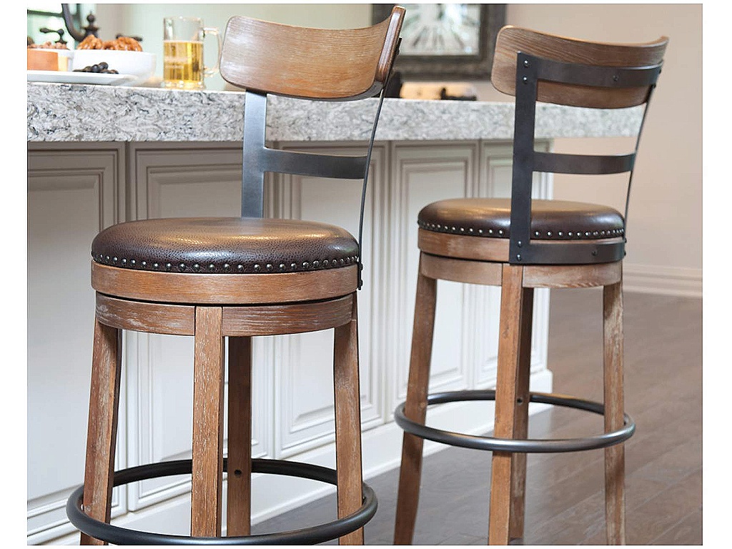 Pinnadel Bar Height Bar Stool - image 1