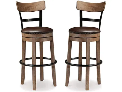 Pinnadel Bar Height Bar Stool (Set of 2)