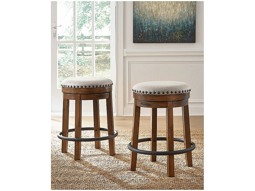 Valebeck Counter Height Table and 4 Stools - image 8