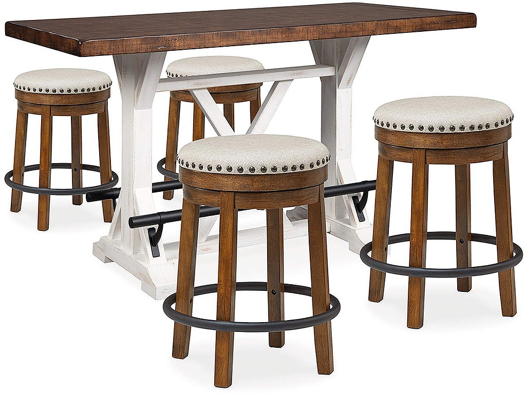 Valebeck Counter Height Table and 4 Stools - main image