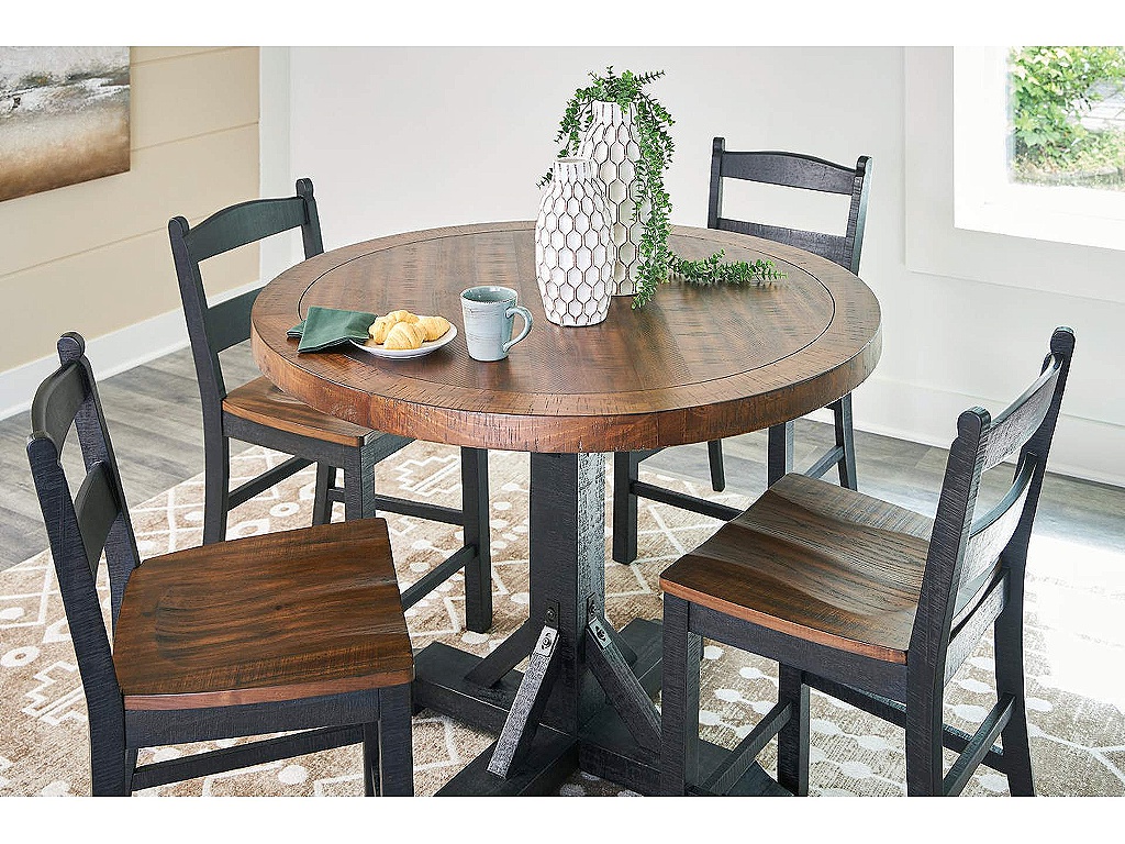 Valebeck Counter Height Dining Table and 4 Barstools - image 2