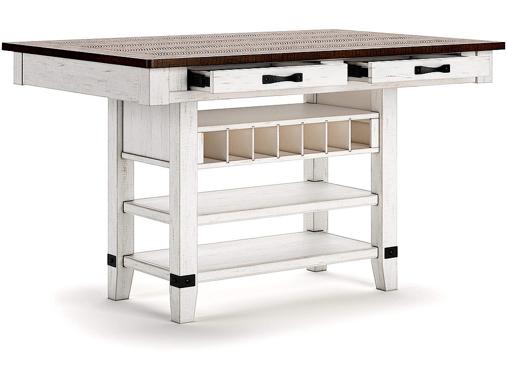 Valebeck Counter Height Dining Table and 4 Barstools - image 4