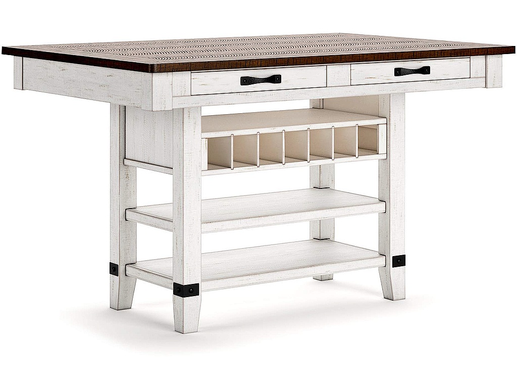 Valebeck Counter Height Dining Table and 4 Barstools - image 2