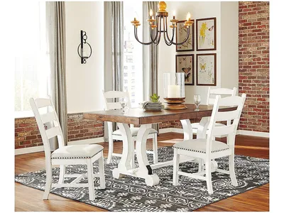 Valebeck Dining Table and 4 Chairs