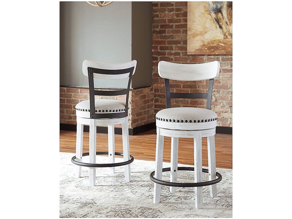 Valebeck Counter Height Dining Table, 4 Barstools and Server - image 13