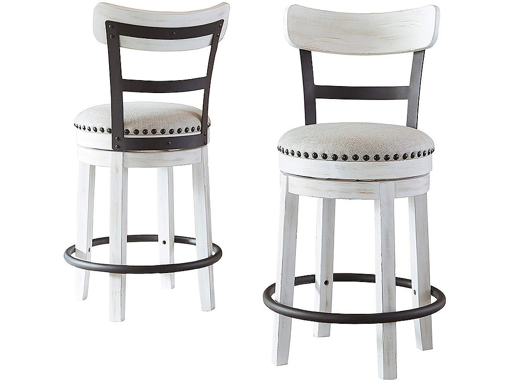 Valebeck Counter Height Dining Table, 4 Barstools and Server - image 4