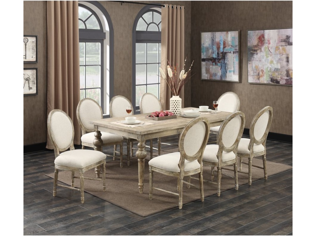 Interlude-Complete Dining Table  W / 28" Butterfly Leaf - image 5