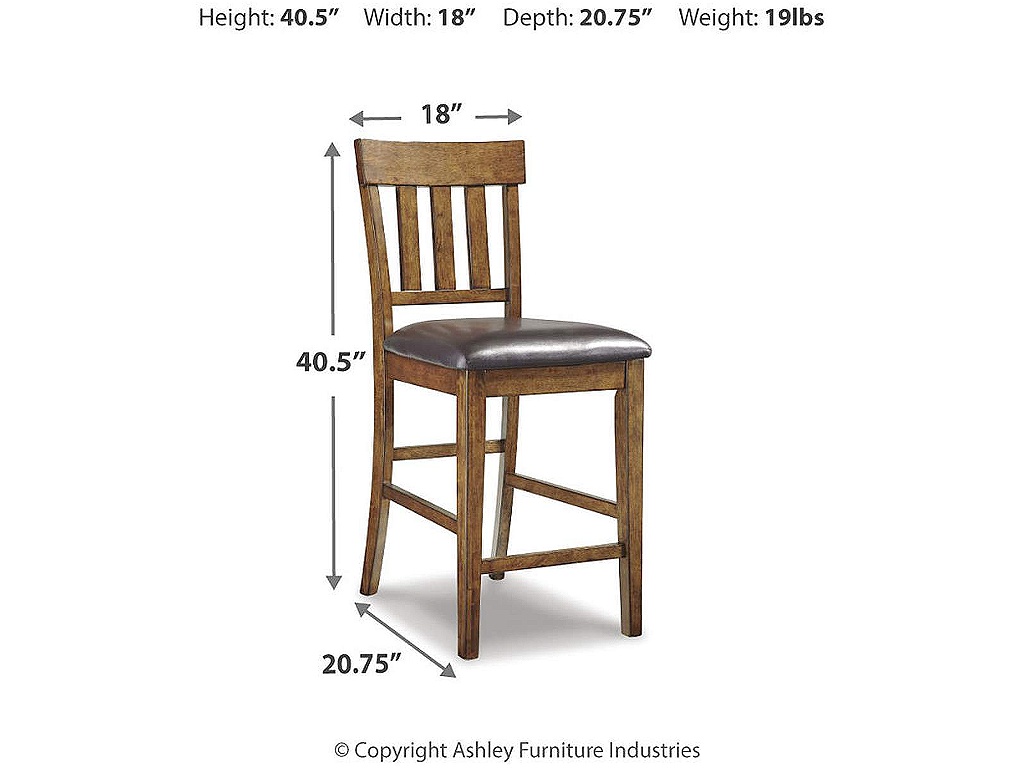 Ralene Counter Height Bar Stool (Set of 2) - image 3