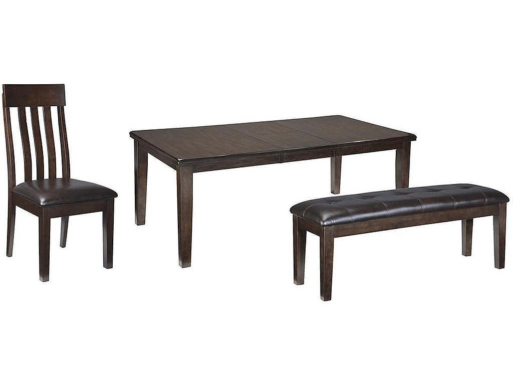 Haddigan Dining Table with 4 Chairs and Bench - image 2
