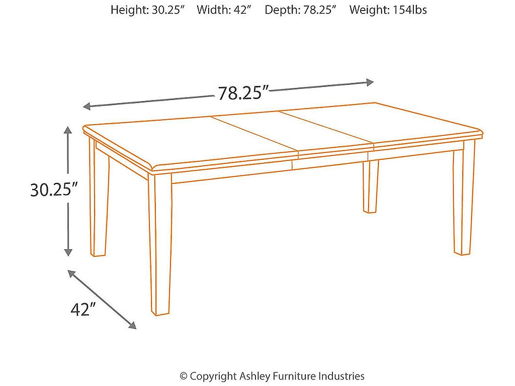 Haddigan Dining Extension Table - image 3