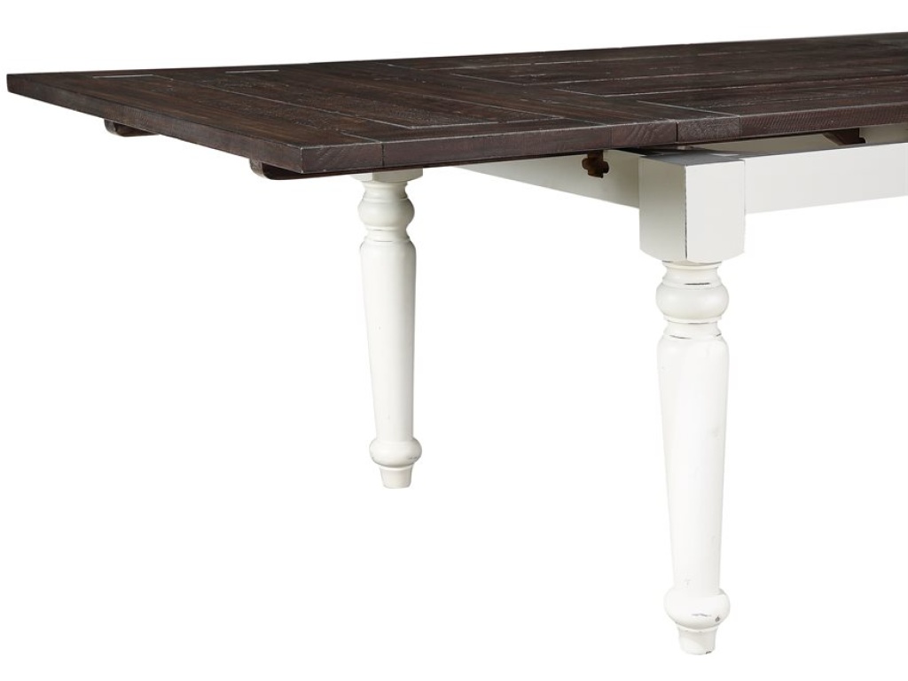 Extension Dining Table W / 2 20" Leaves - image 2