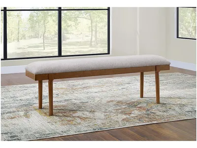 Lyncott 59" Upholstered Dining Bench
