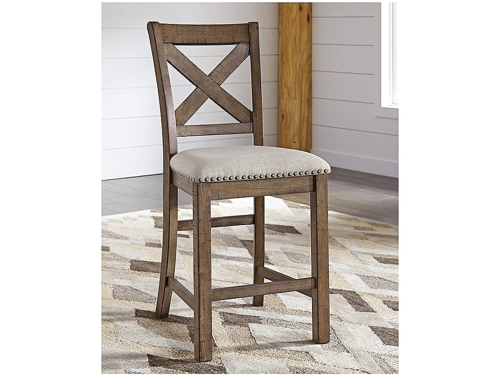 Moriville Counter Height Extension Table and 8 Barstools - image 10