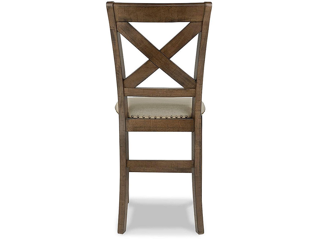 Moriville Counter Height Extension Table and 8 Barstools - image 5