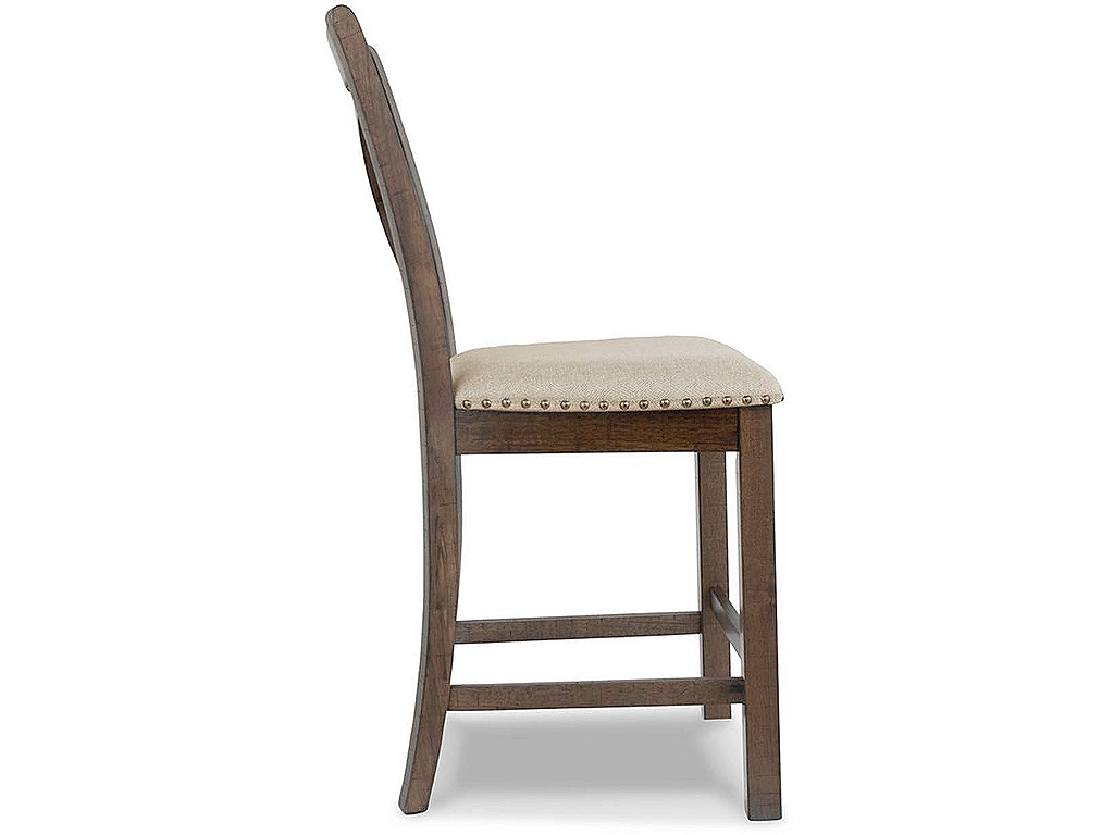 Moriville Counter Height Extension Table and 8 Barstools - image 4