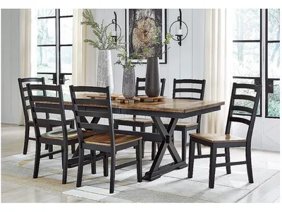 Wildenauer Extension Dining Table and 6 Chairs
