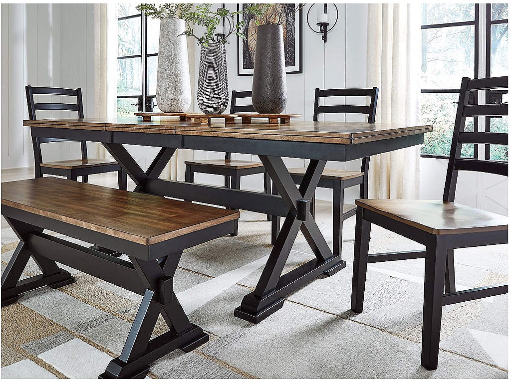 Wildenauer Dining Table, 4 Chairs and Bench - image 19