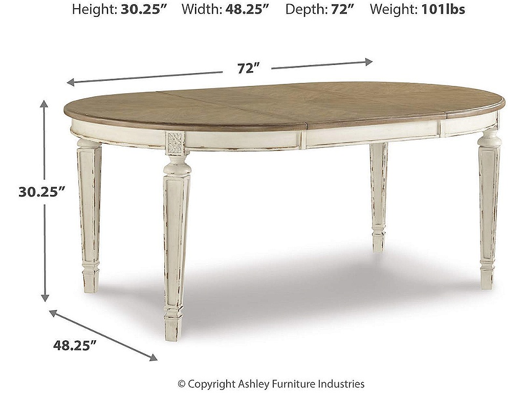 Realyn Dining Extension Table - image 3