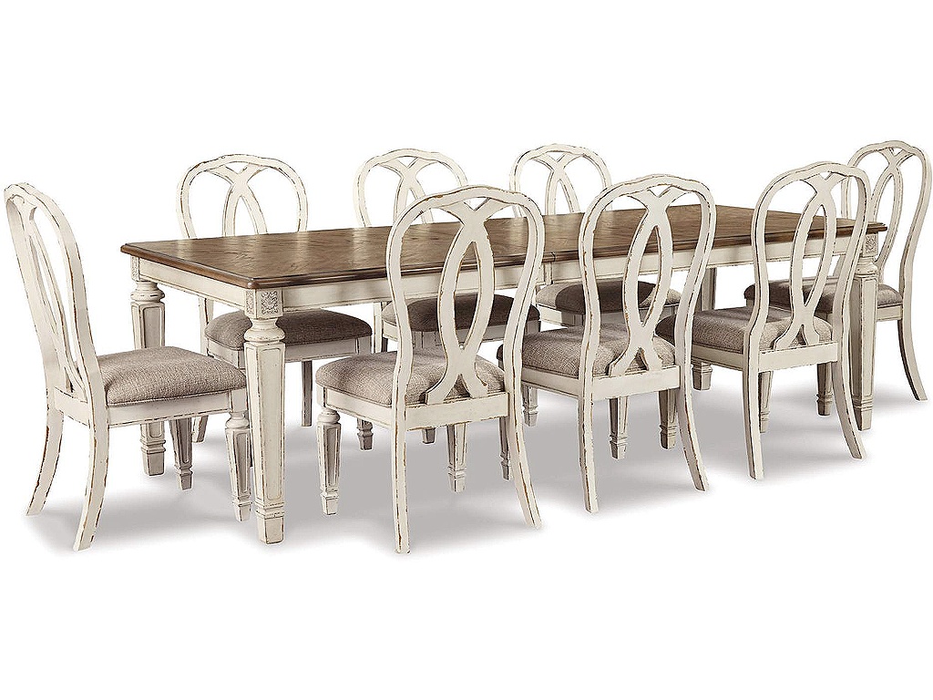 Realyn Dining Extension Table and 8 Chairs - main image