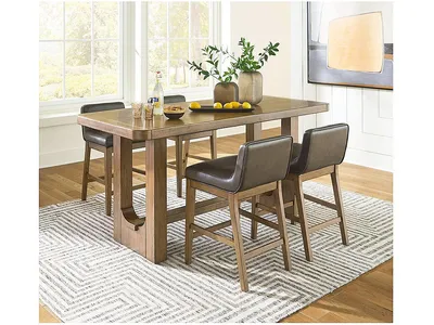 Cabalynn Counter Height Dining Table and 4 Barstools - Alternative View