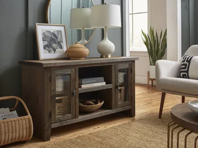 50" Console W/ Doors
