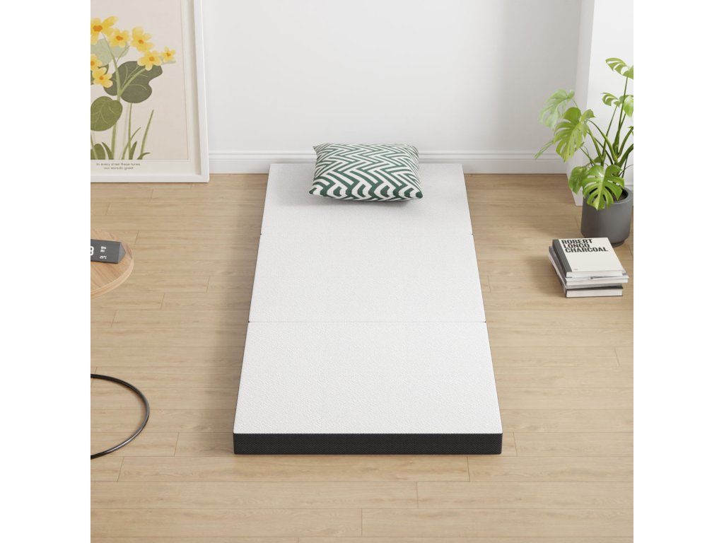 4" Queen Tri-Fold Memory Foam Topper - image 1