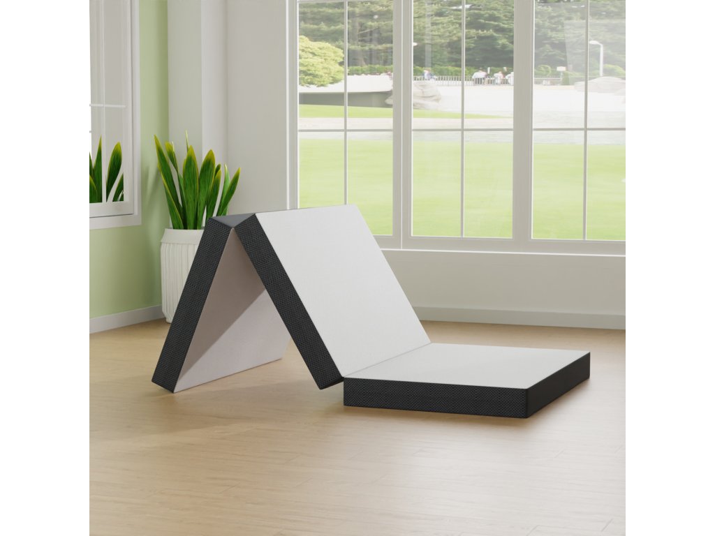 4" Twin Tri-Fold Memory Foam Topper - main image
