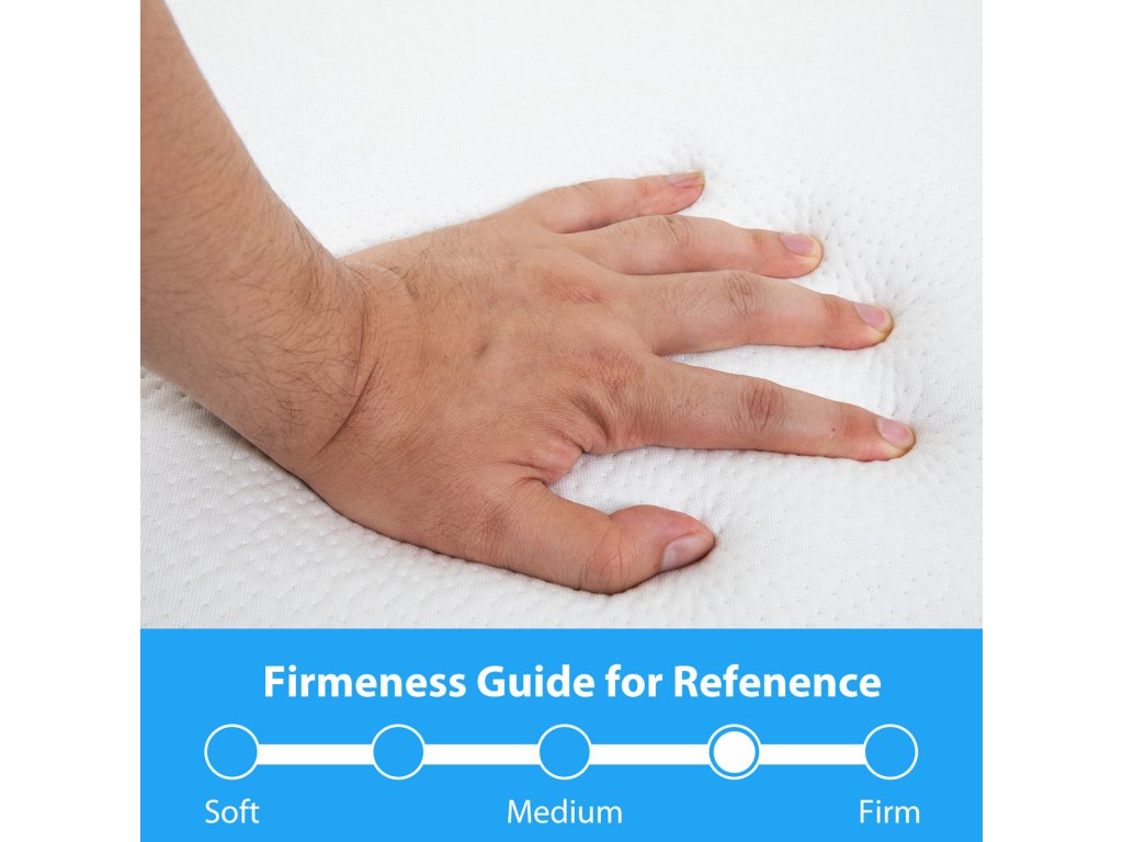 4" Twin Tri-Fold Memory Foam Topper - image 3