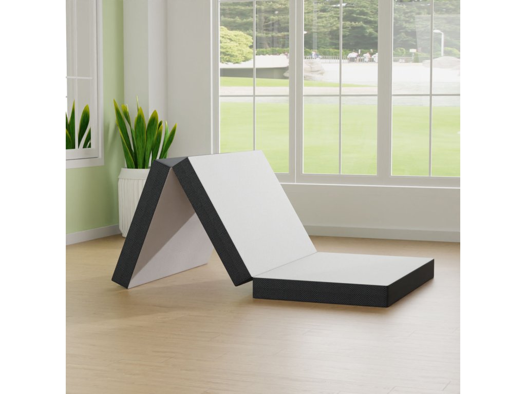 4" TXL Tri-Fold Memory Foam Topper - main image