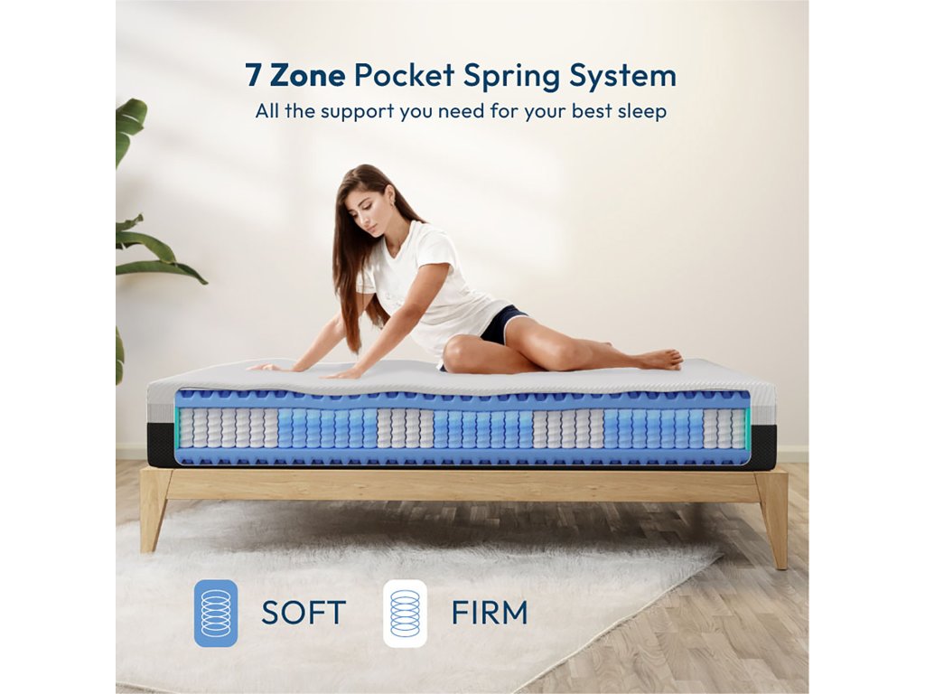 12" Cal.King Hybrid Mattress - image 4