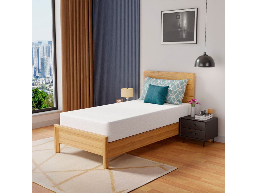 10" Twin Memory Foam Wave Comfort (Roll-In-A-Box) - image 6