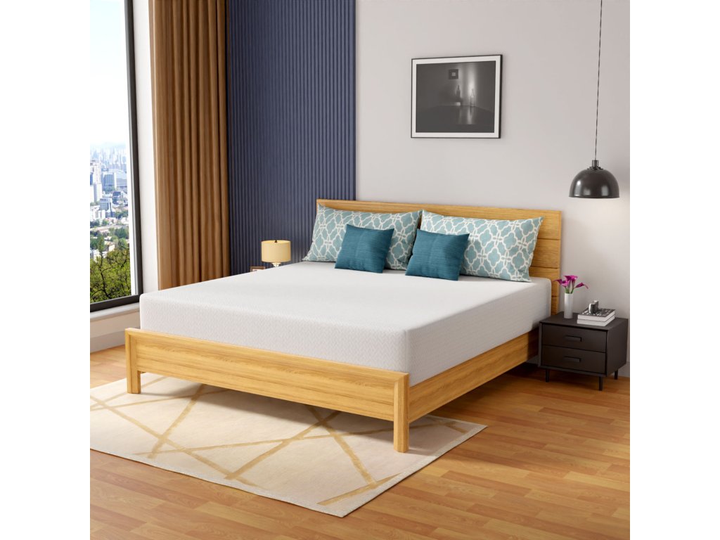 12" E.King Memory Foam Wave Comfort (Roll-In-A-Box) - image 1